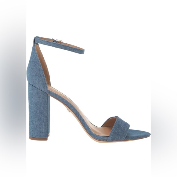 Sam Edelman Women's, Yaro Sandal Color: Washed Indigo Denim - Picture 6 of 9